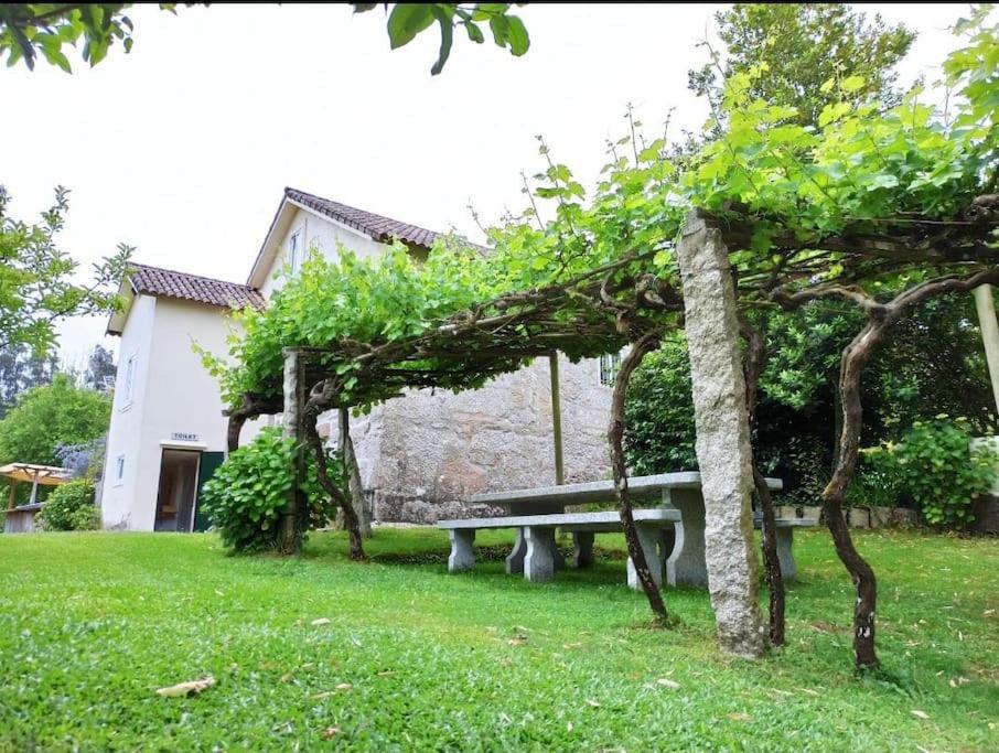 A Vina De Lina. Turismo Rural Con Piscina Y Finca. Pontevedra Eksteriør bilde
